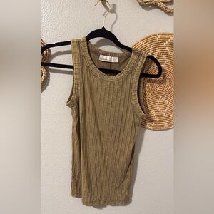 Zenana Striped Sleeveless Top